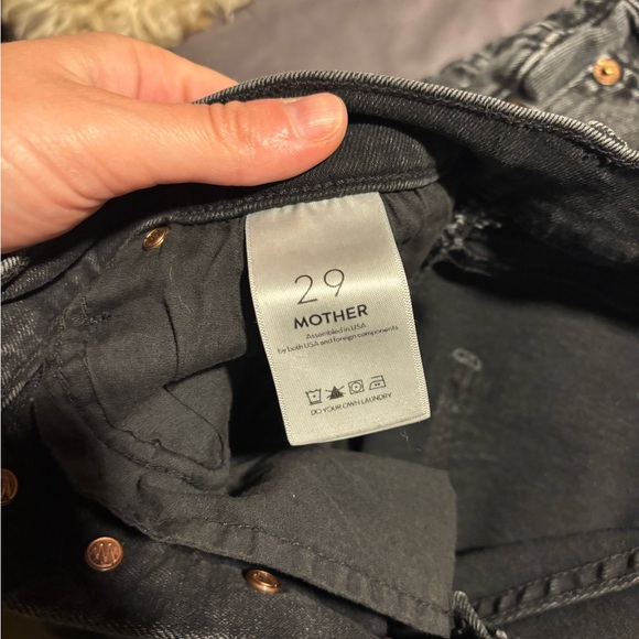 Mother Pixie Dazzler Ankle Fray in Night Shadow - Picture 3 of 4